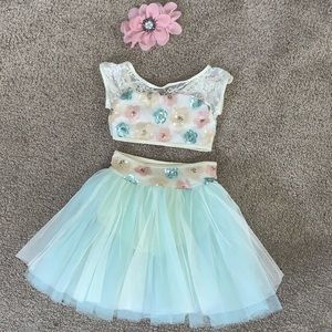 Weissman Lyrical Contemporary Dance Outfit Costume